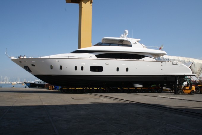Motor Yacht Efficient Propulsion